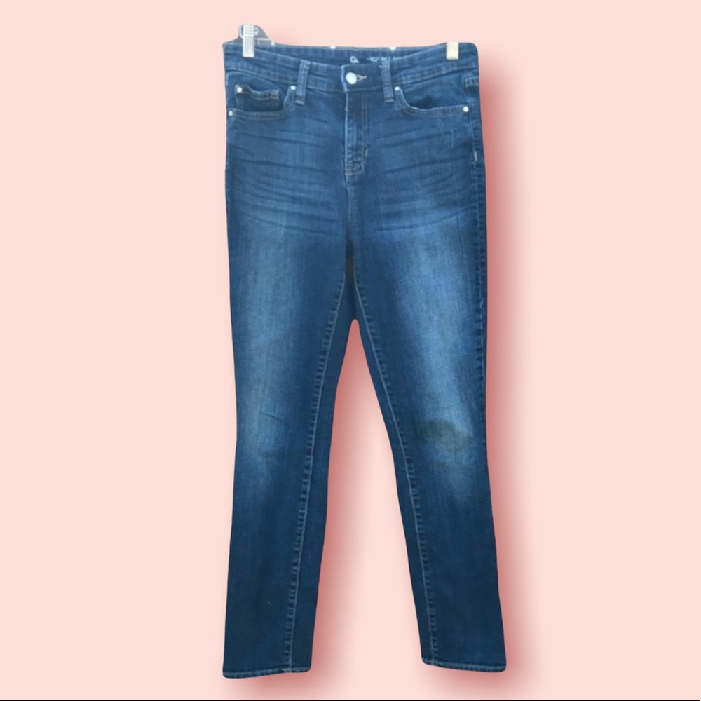 High waisted Gap skinny jeans